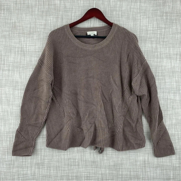 Lucky Brand Sweaters - Lucky Brand Women size L crew neck long sleeve pullover sweater 0296